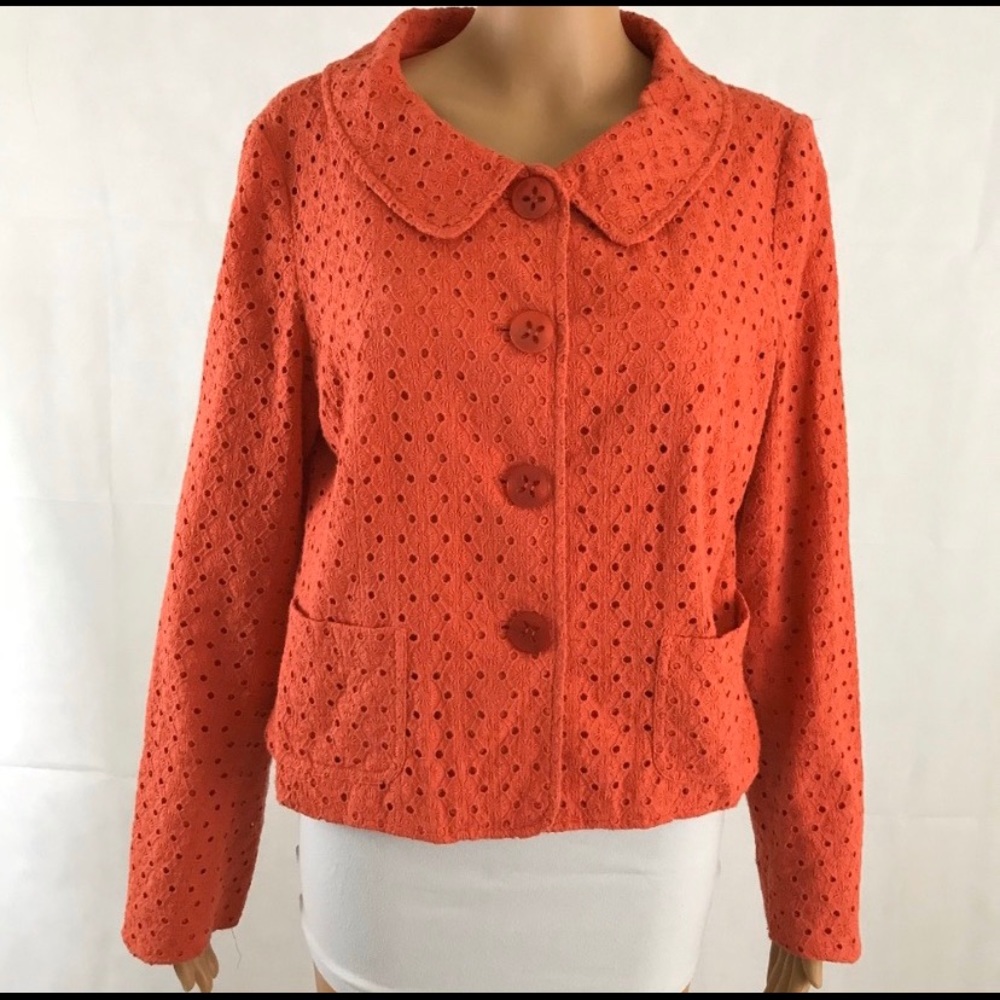 Orange Liz & Co Blazer